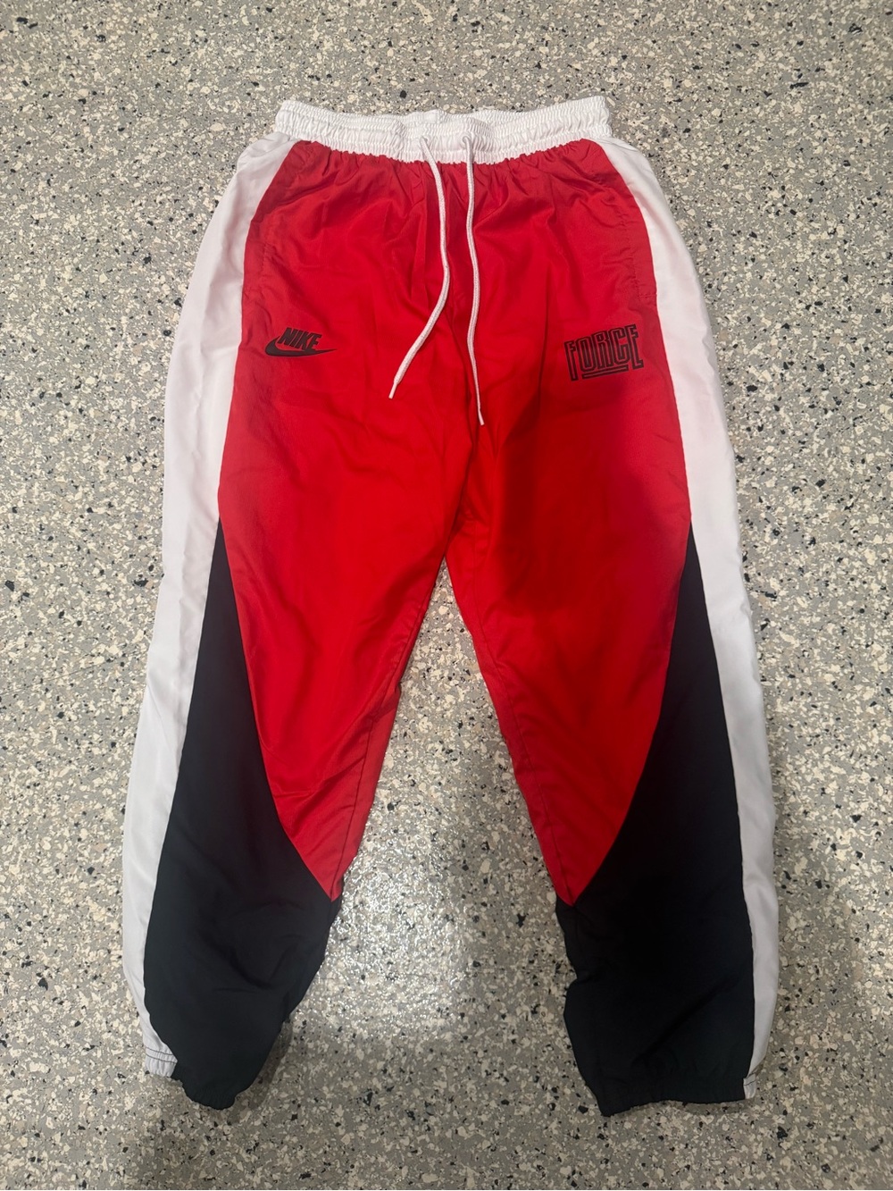 Track Pants Nike Force Red, white, black size M